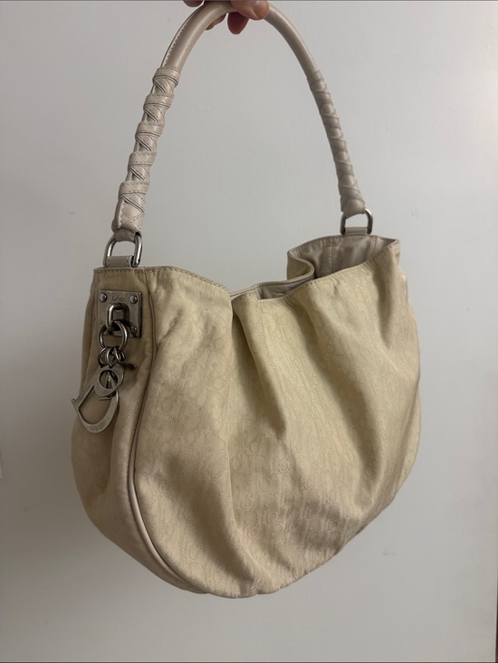 Dior Handbags - vintage Christian Dior Monogram Lovely Hobo Bag 2007